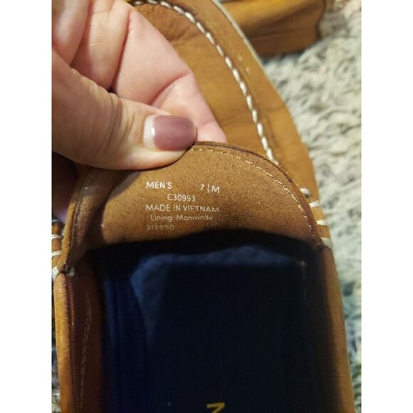 Cole Haan Claude Venetian Nubuck Men's Size 9 M Loafer, C30993 British Tan - Picture 8 of 8